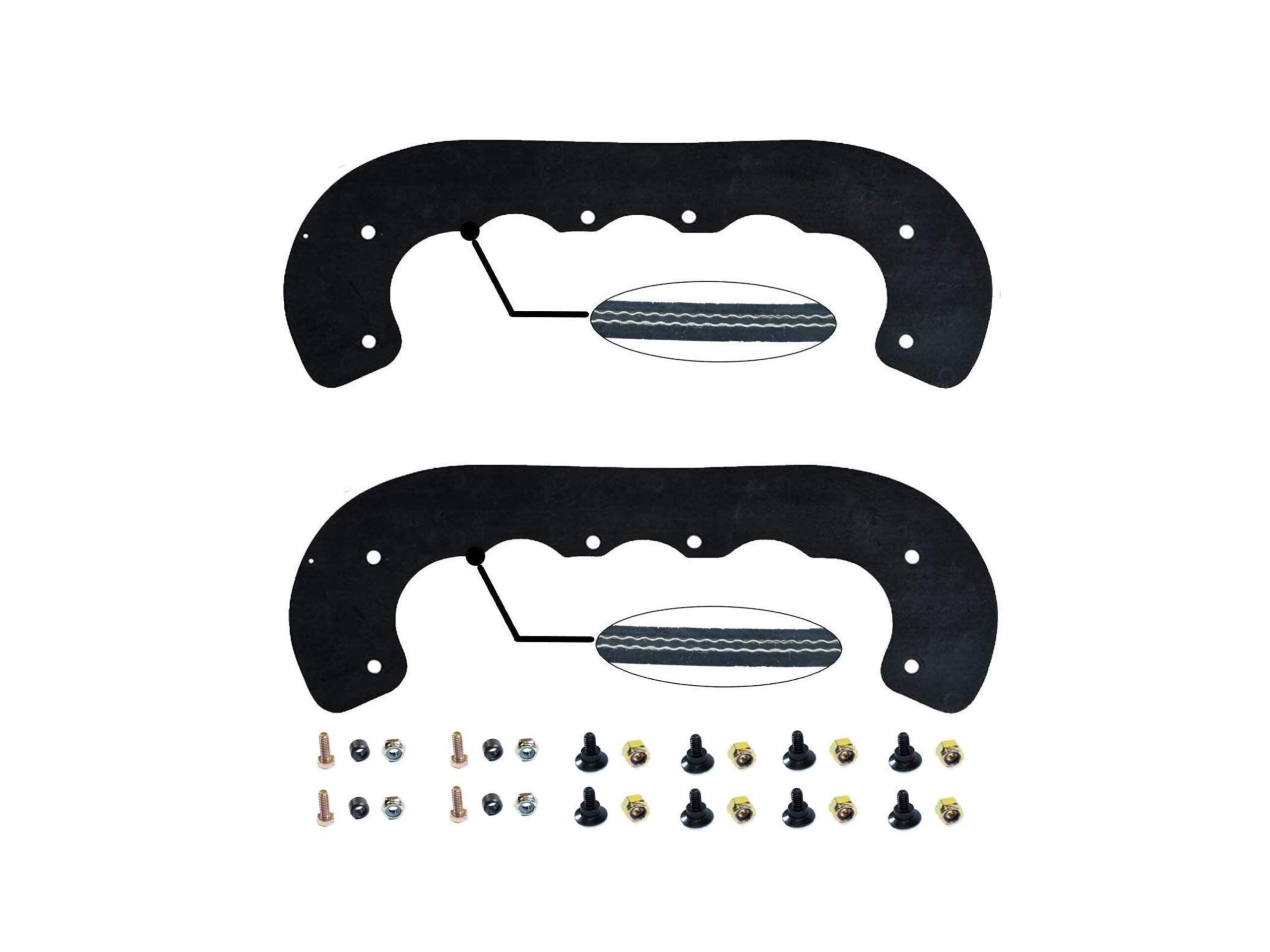 (2PACK) SEPC Snow Blower Paddle for Toro 999313 with Screws Kit SEPC