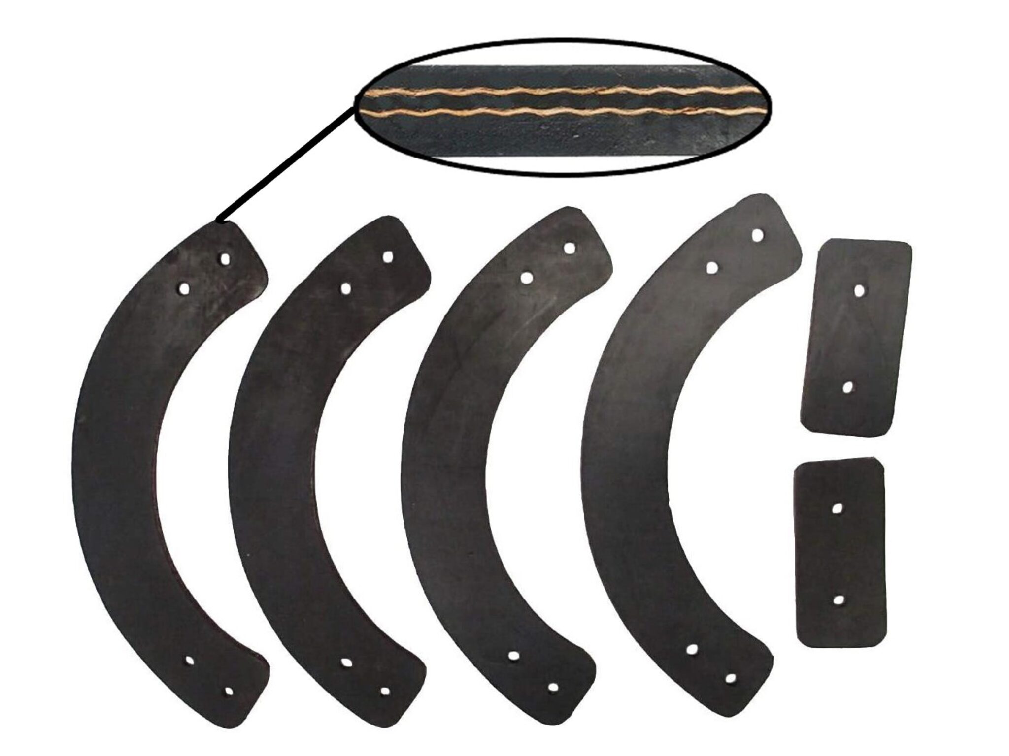 SEPC Snow Blower Paddle for MTD 73504032 73504033 75304472, 6PCs Set